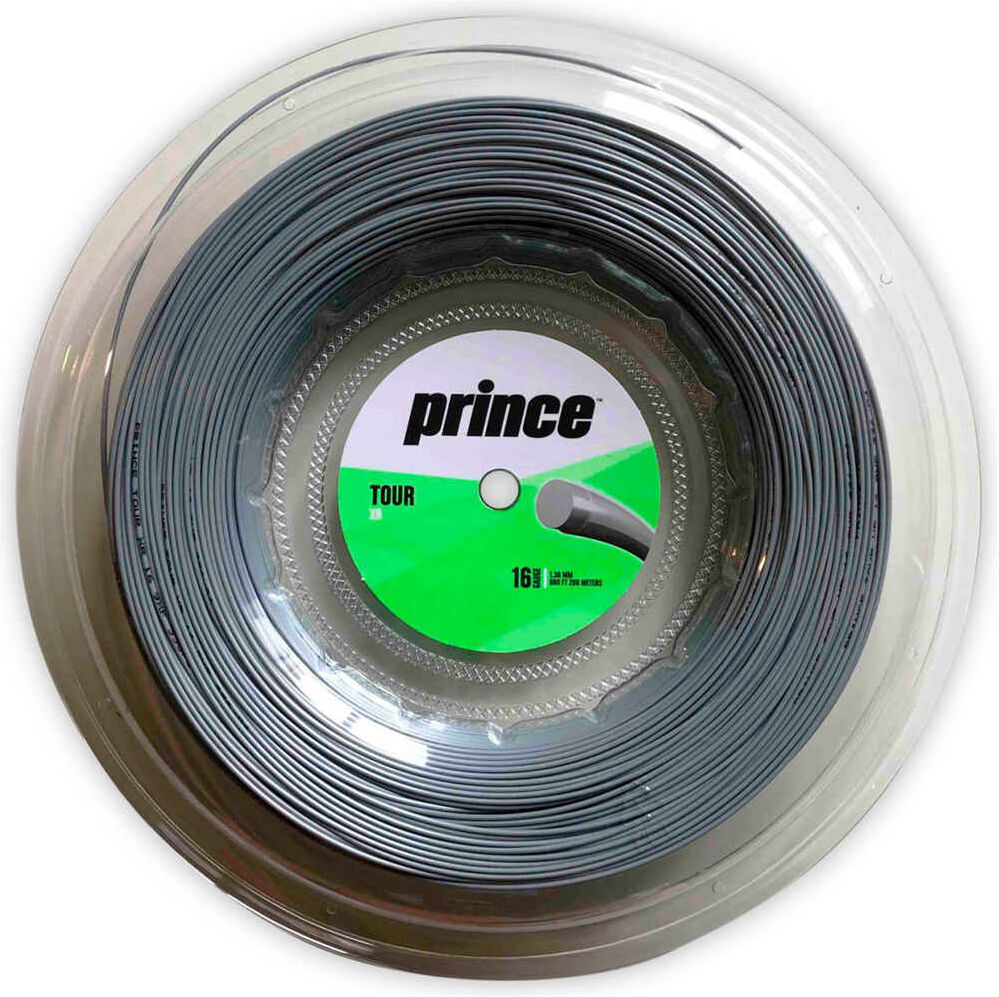 Prince cordaje tour xr 16 200m cordaje tenis Plata (UNICA)