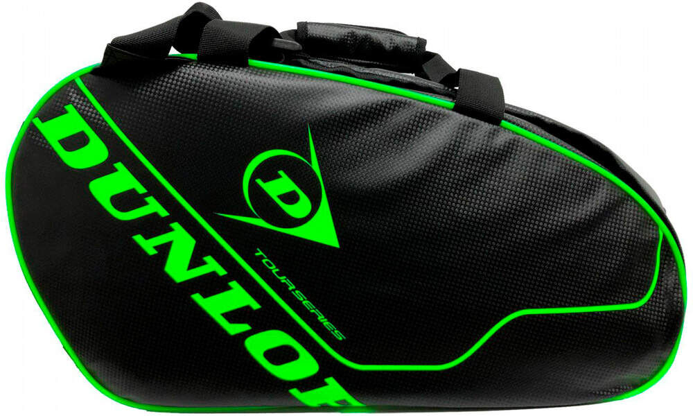 Dunlop tour intro carbon pro raquetero pádel Verde (UNICA)