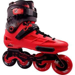 Krf patin b frs angel 4x80new frame patines en linea hombre Rojo (40)