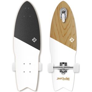 Street Surfing shark attack 30 koa white skate Blanco (UNICA)