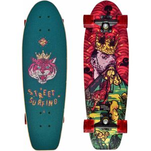 Street Surfing cruiser kicktail 28 royal tiger skate Rojo (UNICA)