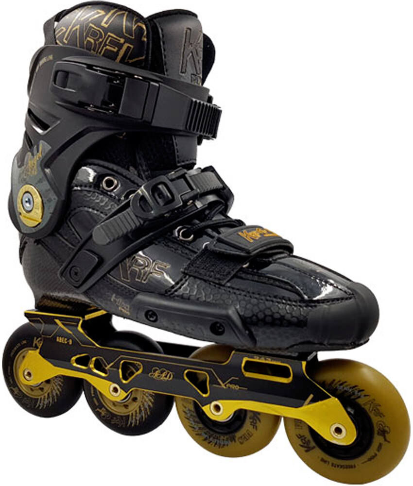 Krf patin b frs angel 4x80 high carbon patines en linea hombre Negro (42)