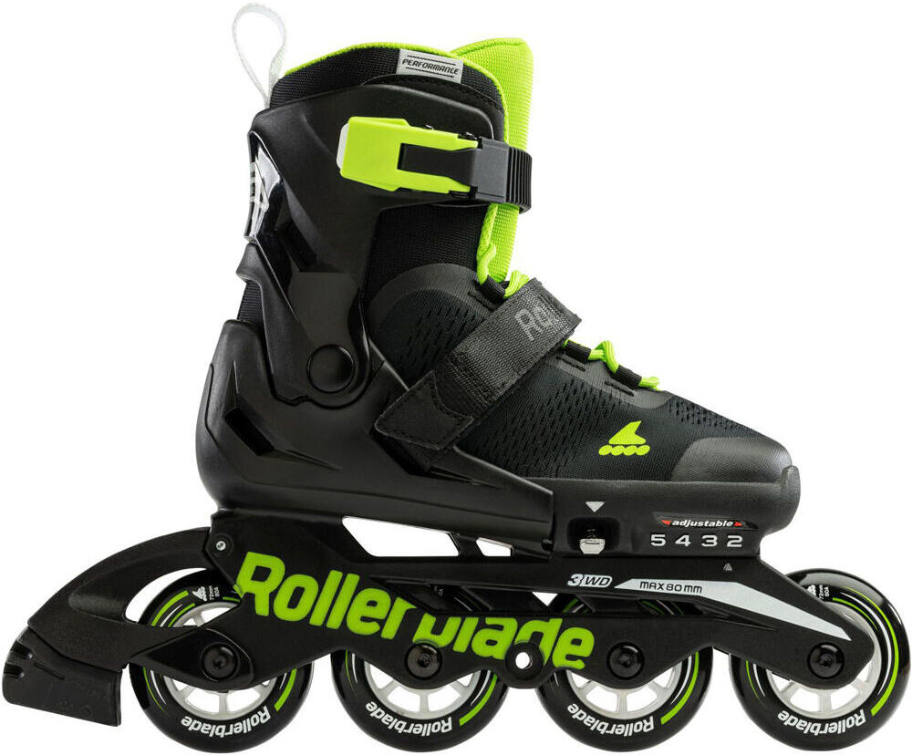 Rollerblade microblade patines infantiles Negro (36,5)