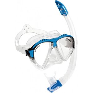 Cressi Sub kit matrix  gamma kit gafas y tubo snorkel Azul (UNICA)