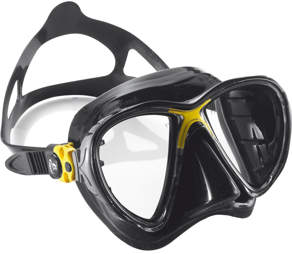 Cressi Sub evo big eyes gafas snorkel Amarillo (UNICA)