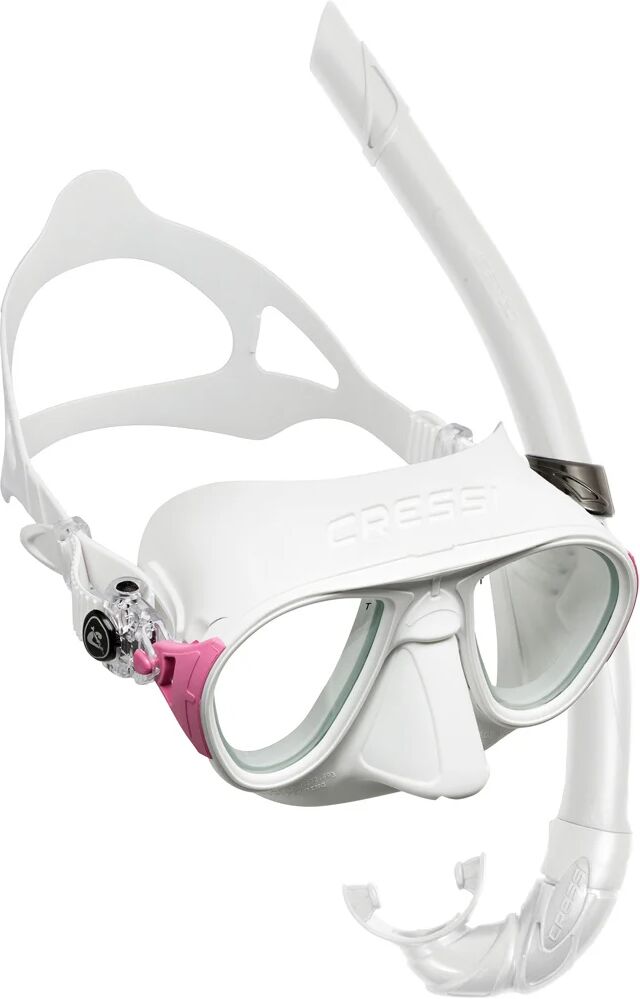 Cressi Sub kit calibro  corsica kit gafas y tubo snorkel Blanco (UNICA)