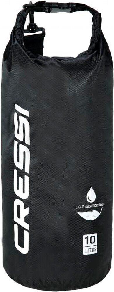 Cressi Sub bolsa dry pvc tek 10lts Negro (UNICA)