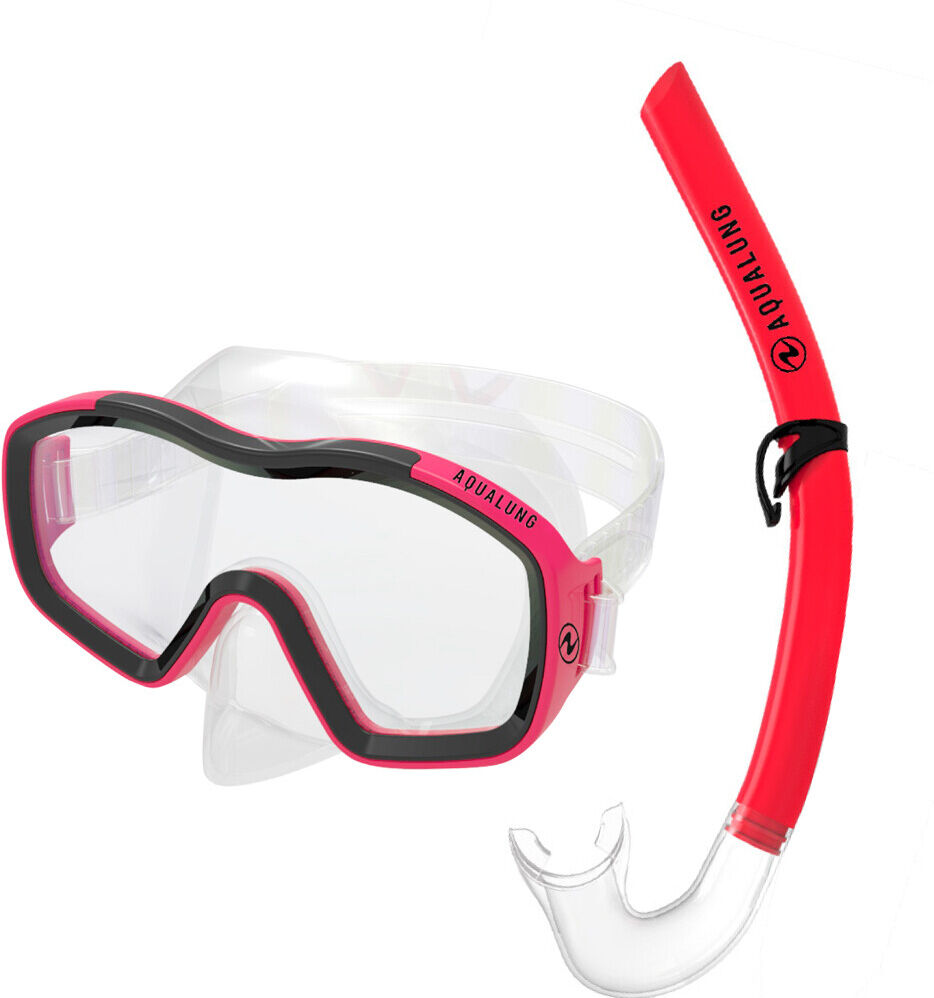 Aqualung raccoon combo kit gafas y tubo snorkel niño  (UNICA)