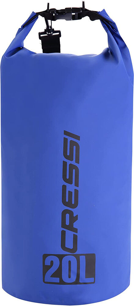 Cressi Sub bolsa dry pvc 20lts Azul (UNICA)