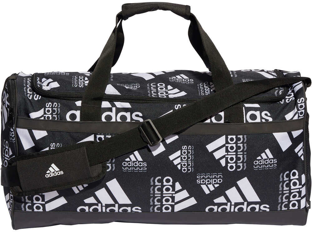 Adidas bolsa de viaje mediana graphic bolsas deporte Negro (UNICA)