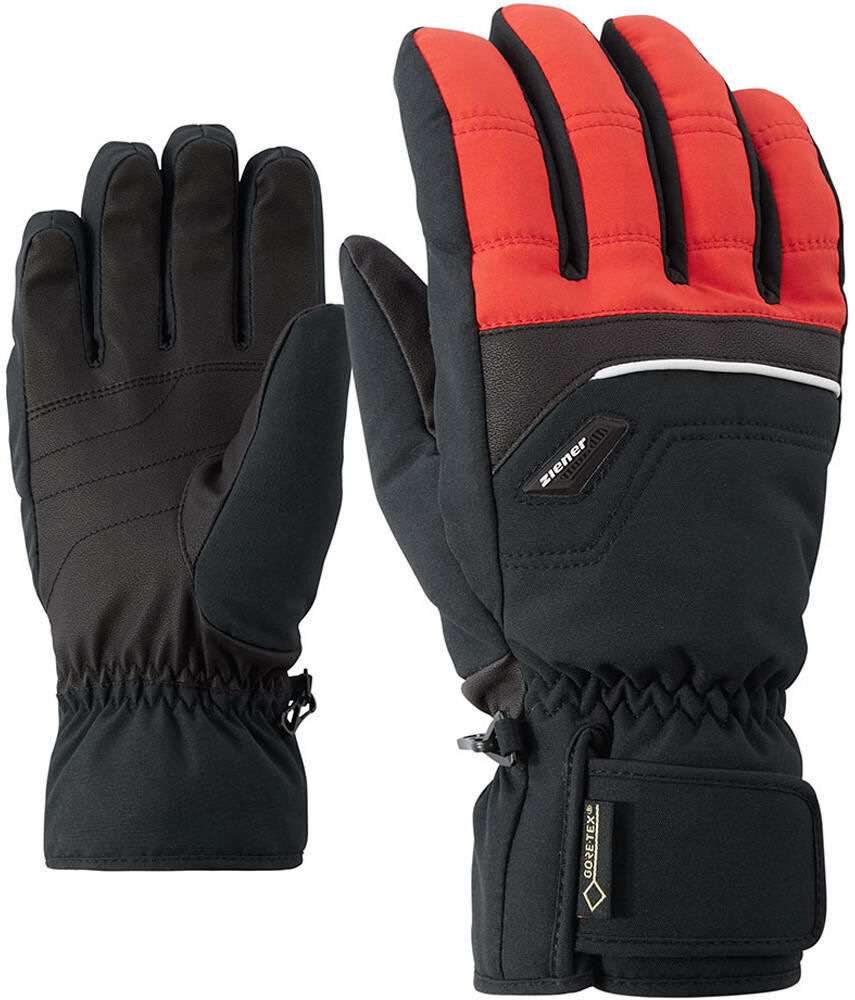 Ziener glyn gore-tex guantes esquí hombre Rojo (9,5)