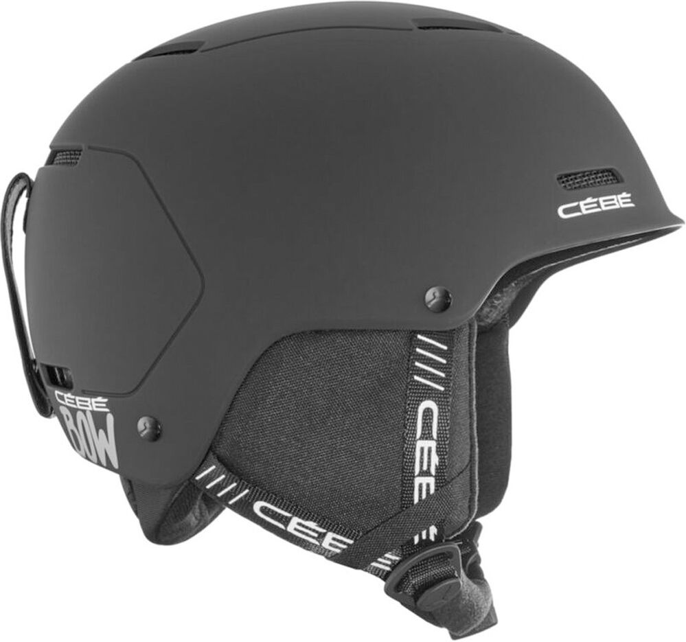 Cebe bow casco esquí infantil Negro (48-51)