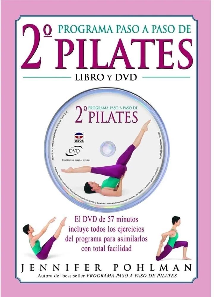 Tutor segundo programa pilates libro y dvd libros  (UNICA)