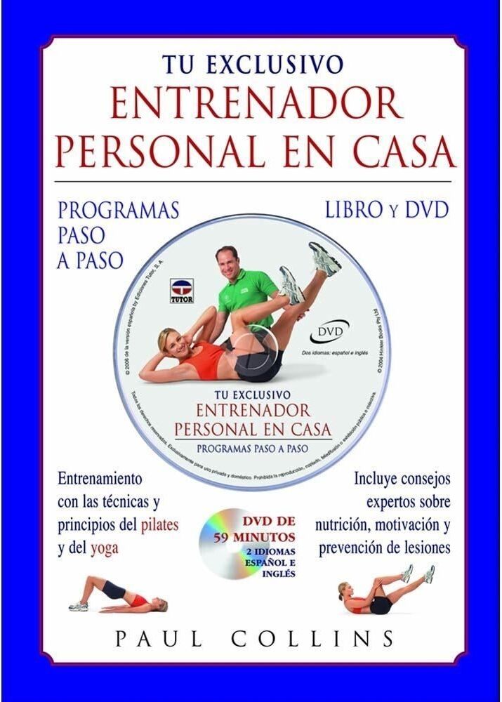 Tutor entrenador personal libro y dvd libros  (UNICA)