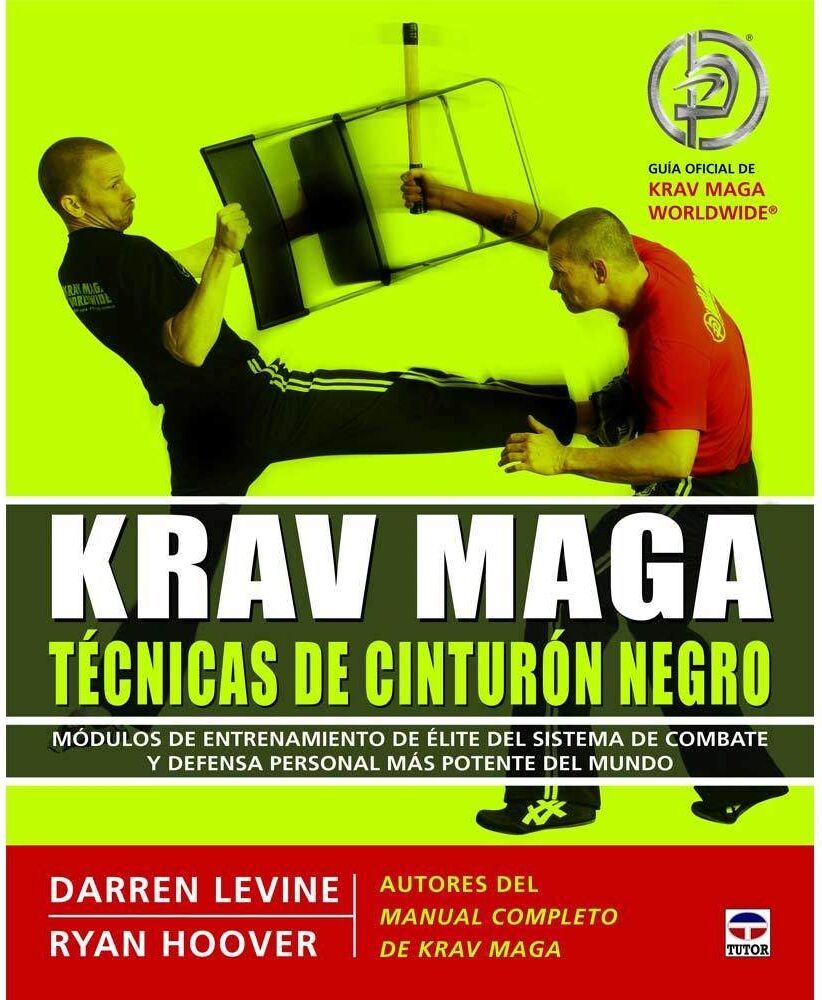 Tutor krav maga libros Negro (UNICA)