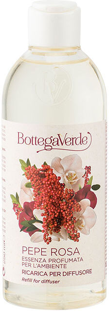 Bottega Verde Esencia perfumada para ambiente - recarga para difusor (250 ml) Pimienta rosa Bottega Verde Esencia perfumada para ambiente - recarga para difusor (250 ml) Pimienta rosa