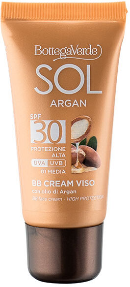 Bottega Verde BB cream facial - uniformadora protectora - con aceite de Argán - protección alta SPF30 (25 ml) Bottega Verde BB cream facial - uniformadora protectora - con aceite de Argán - protección alta SPF30 (25 ml)