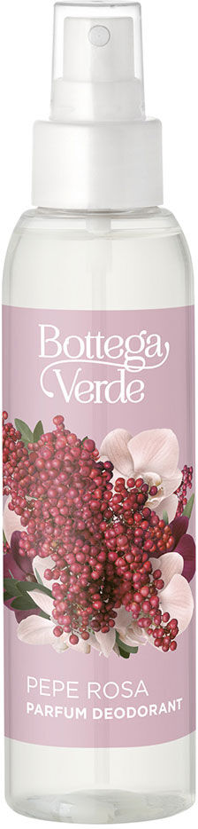 Bottega Verde Perfume desodorante (125 ml) con extractos de pimienta rosa y de vainilla Bottega Verde Perfume desodorante (125 ml) con extractos de pimienta rosa y de vainilla