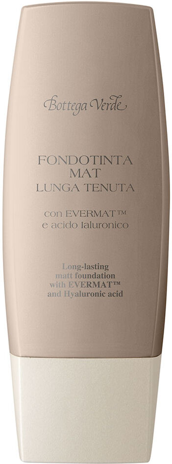 Bottega Verde Maquillaje Mate de larga duración con EVERMAT y ácido hialurónico (30 ml) Bottega Verde Maquillaje Mate de larga duración con EVERMAT y ácido hialurónico (30 ml)