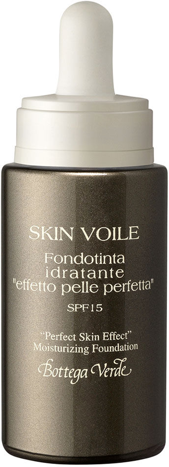 Bottega Verde Skin voile maquillaje hidratante "efecto piel perfecta" con ácido hialurónico y AQUAPHYLINE®, SPF15 (25 ml) Bottega Verde Skin voile maquillaje hidratante "efecto piel perfecta" con ácido hialurónico y AQUAPHYLINE®, SPF15 (25 ml)