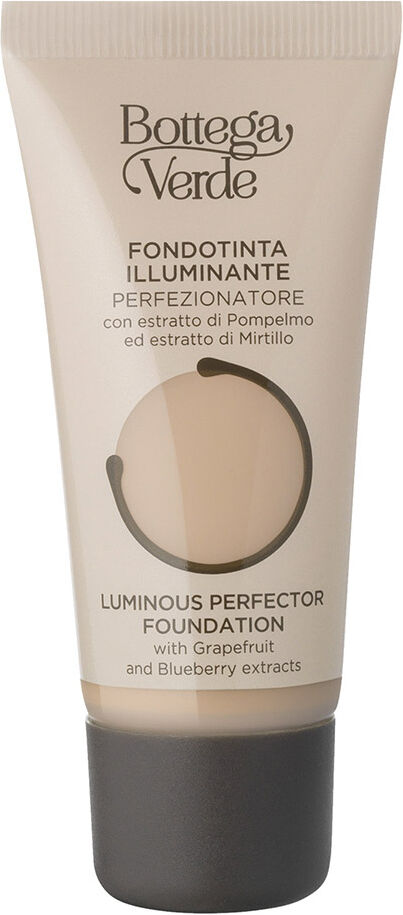 Bottega Verde Base de maquillaje iluminante perfeccionador con extracto de pomelo y extracto de Arándano (30 ml) Bottega Verde Base de maquillaje iluminante perfeccionador con extracto de pomelo y extracto de Arándano (30 ml)