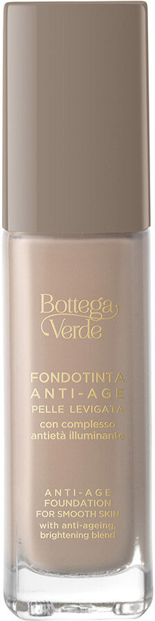 Bottega Verde Base de maquillaje anti-age piel alisada, con complejo antiedad iluminador (30 ml) Bottega Verde Base de maquillaje anti-age piel alisada, con complejo antiedad iluminador (30 ml)