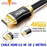 Unicview Cable HDMI de 2 metros 4K formato 2.0