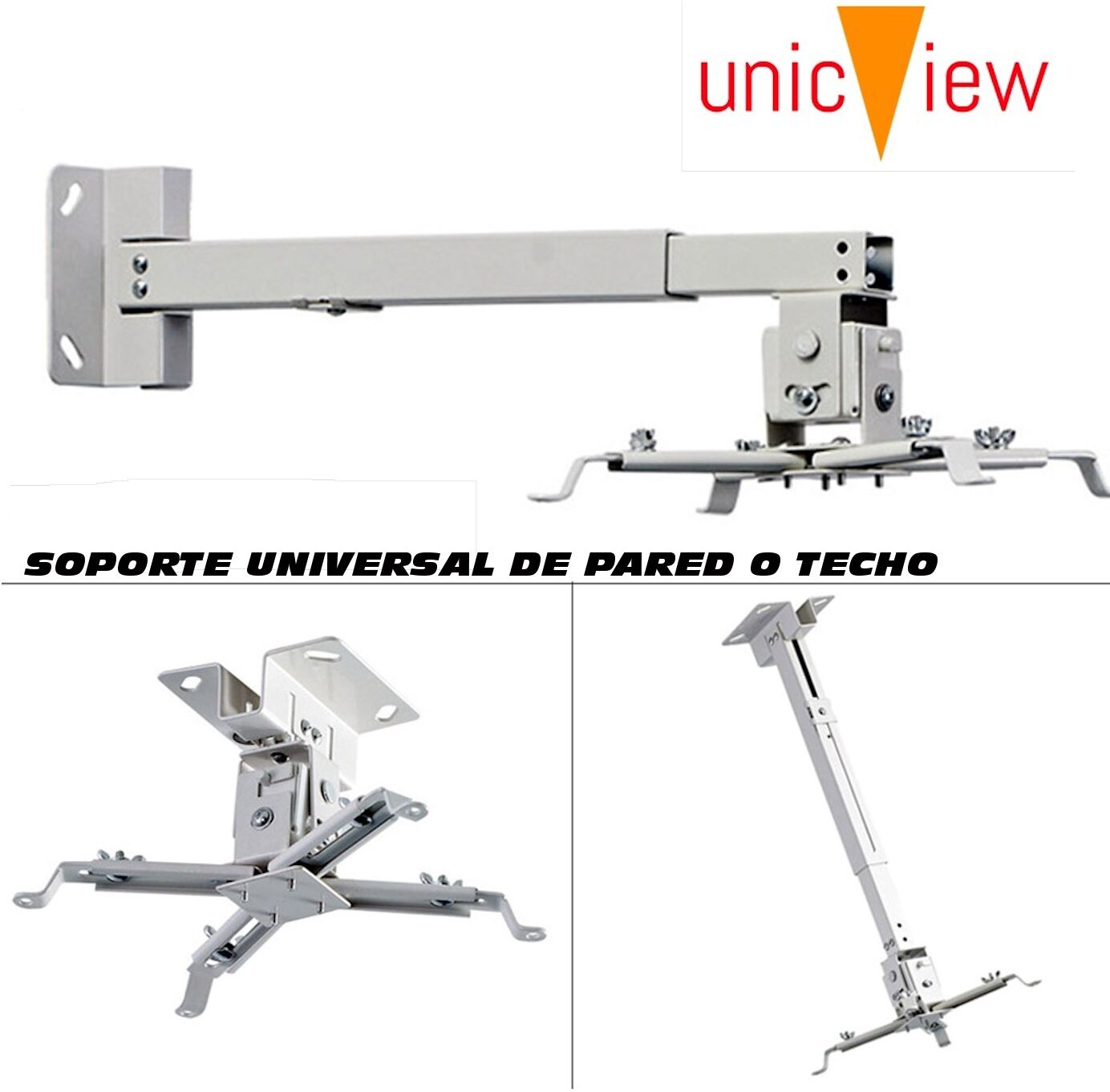 Unicview Soporte universal de techo Unicview Soporte universal de techo