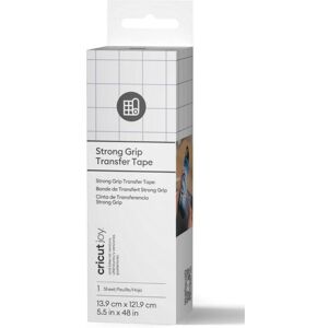 Vinilo de transferencia térmica Cricut Joy StrongGrip blanco 139 mm x 1219 mm fácil aplicación Vinilo de transferencia térmica Cricut Joy StrongGrip blanco 139 mm x 1219 mm fácil aplicación