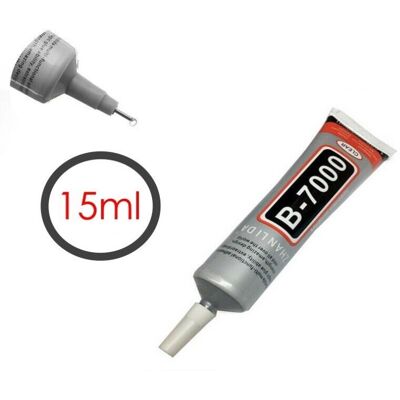 generica 4 Unidades Pegamento B7000 Tamaño 15ml Color Transparente generica 4 Unidades Pegamento B7000 Tamaño 15ml Color Transparente