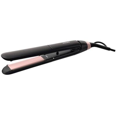 Plancha de Pelo Cerámica Philips Essential StraightCare BHS378/00 230ºC 6 Ajustes Iónica Autoapagado Negro Rosa Plancha de Pelo Cerámica Philips Essential StraightCare BHS378/00 230ºC 6 Ajustes Iónica Autoapagado Negro Rosa