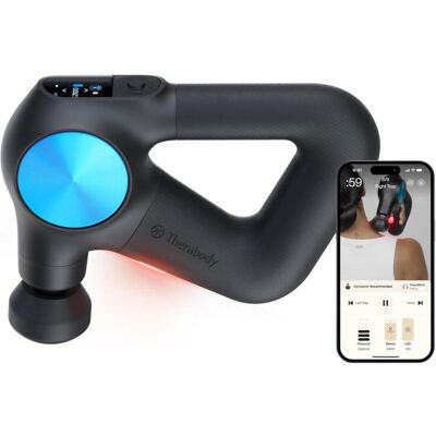 Pistola de masaje Therabody Theragun Pro Plus percusión Bluetooth LED Negro Pistola de masaje Therabody Theragun Pro Plus percusión Bluetooth LED Negro