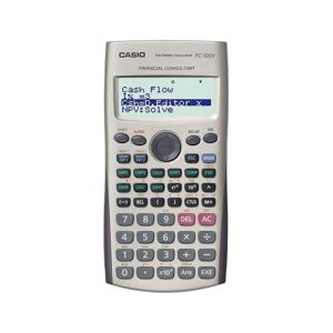 Casio Calculadora Fc-100v Financiera 4 Lineas 10+2 Digitos Con Tapa