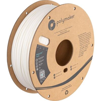 Polymaker Filamento Blanco PA02036 - 1.75mm 3kg - Alta Rigidez Polymaker Filamento Blanco PA02036 - 1.75mm 3kg - Alta Rigidez