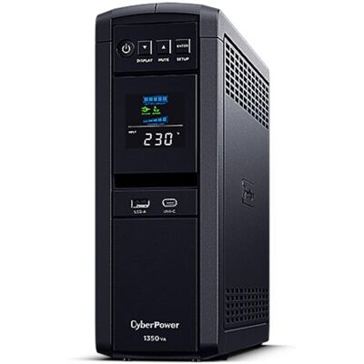 Sai CyberPower 1350VA Batería de Plomo Ácido 10 Minutos Protección AVR LCD Sai CyberPower 1350VA Batería de Plomo Ácido 10 Minutos Protección AVR LCD
