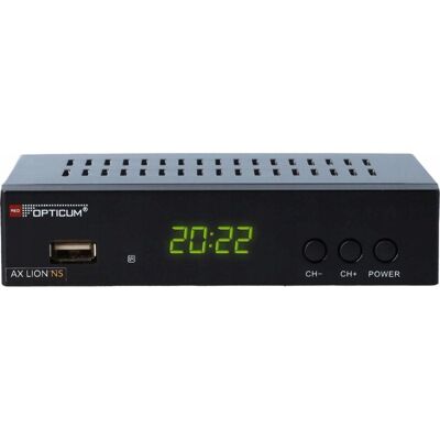 Receptor DVB-T2 Opticum Ax Lion NS - Televisión Digital de Alta Calidad Receptor DVB-T2 Opticum Ax Lion NS - Televisión Digital de Alta Calidad