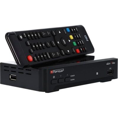 Opticum DVB-T2 HbbTV T-Box H.265 - Receptor DVB-T2 Opticum DVB-T2 HbbTV T-Box H.265 - Receptor DVB-T2