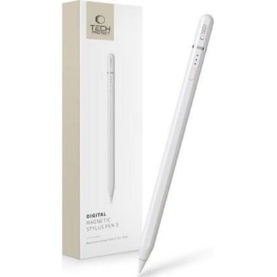 Apple iPad Tech-Protect Lápiz Magnético Blanco - Stylus, Digital Apple iPad Tech-Protect Lápiz Magnético Blanco - Stylus, Digital