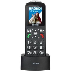 Móvil básico Brondi Amico Flash Dual SIM Bluetooth 2 pulgadas Negro Móvil básico Brondi Amico Flash Dual SIM Bluetooth 2 pulgadas Negro