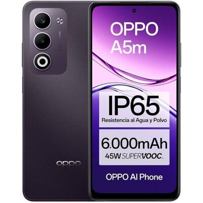 OPPO A5m 4G 8GB 256GB 6.67" Morado OPPO A5m 4G 8GB 256GB 6.67" Morado