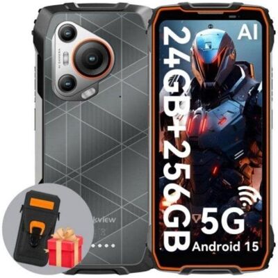 Smartphone Blackview BL7000 5G 8GB 256GB Pantalla 6.78" 2.4K Cámara Nocturna 50MP Rugerizado Naranja Smartphone Blackview BL7000 5G 8GB 256GB Pantalla 6.78" 2.4K Cámara Nocturna 50MP Rugerizado Naranja