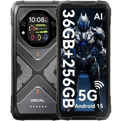 OSCAL Tank 1 5G 12GB 256GB 6.78" Negro OSCAL Tank 1 5G 12GB 256GB 6.78" Negro