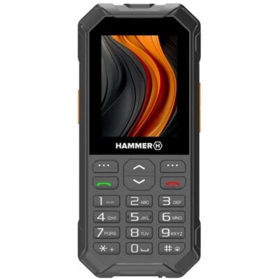 Teléfono móvil Hammer 6 LTE resistente Dual SIM 2,4" 4G batería 2500 mAh Teléfono móvil Hammer 6 LTE resistente Dual SIM 2,4" 4G batería 2500 mAh