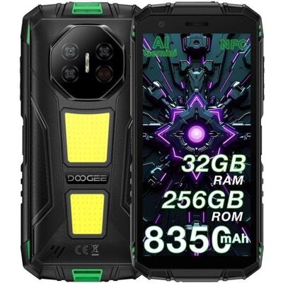 Doogee Fire 3 Max 8GB 256GB 5.45" 4G Dual SIM Batería 8350mAh NFC Android 15 Verde Doogee Fire 3 Max 8GB 256GB 5.45" 4G Dual SIM Batería 8350mAh NFC Android 15 Verde