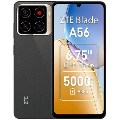 ZTE Blade A56 4G 4GB 128GB 6.75" Negro ZTE Blade A56 4G 4GB 128GB 6.75" Negro