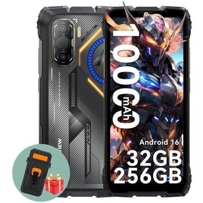 Blackview Rock 3 4G 8GB 256GB 6.78" Rugerizado Negro Blackview Rock 3 4G 8GB 256GB 6.78" Rugerizado Negro
