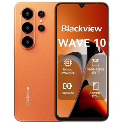 Blackview Wave 10 4G 8GB 6.88" 128GB Naranja batería 5000mAh Blackview Wave 10 4G 8GB 6.88" 128GB Naranja batería 5000mAh