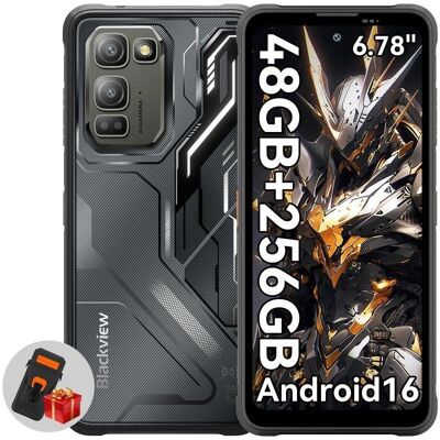 Blackview Fort 5 4G 12GB 256GB 6.78" Negro Incluye funda Blackview Fort 5 4G 12GB 256GB 6.78" Negro Incluye funda