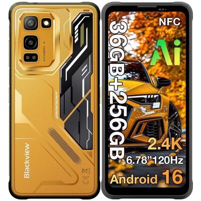 Blackview Fort 5 4G 12GB 256GB 6.78" Naranja Blackview Fort 5 4G 12GB 256GB 6.78" Naranja