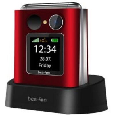 Teléfono móvil Beafon Fold 10 LTE SIM única 2.2" Bluetooth Rojo Teléfono móvil Beafon Fold 10 LTE SIM única 2.2" Bluetooth Rojo